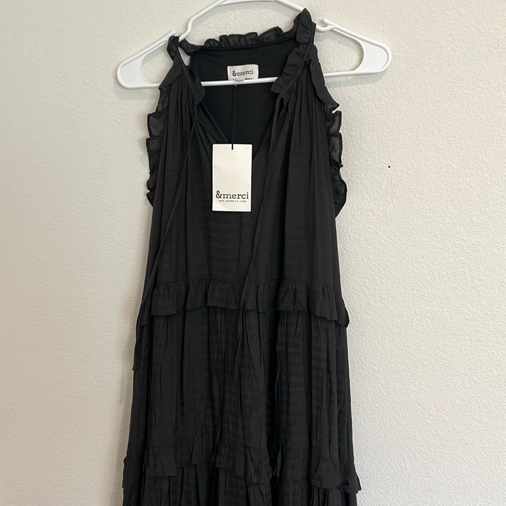 Maxi black dress